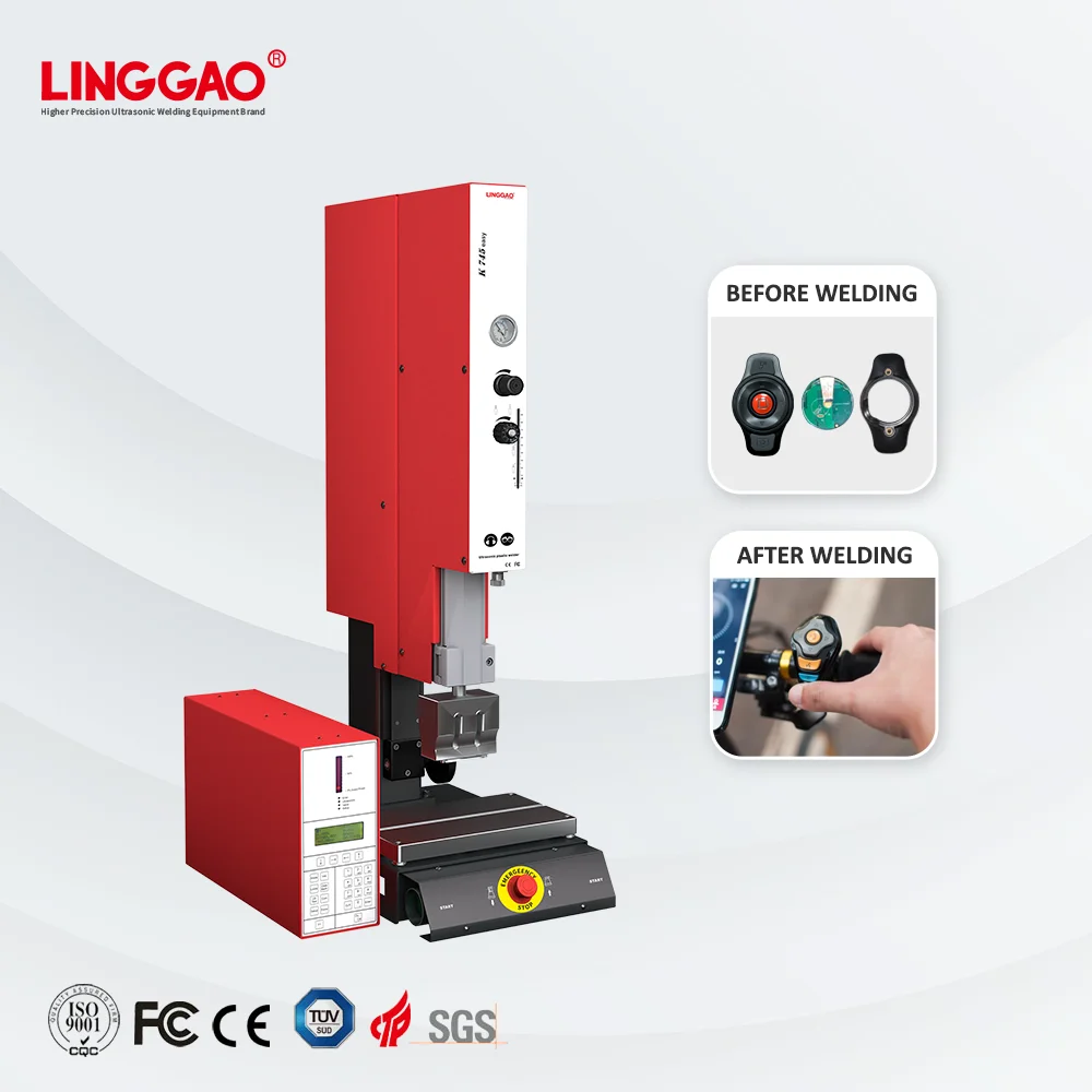 LINGGAO high safe level ultrasonic welding machine power amplifier board medical care pad ultrasonic welder