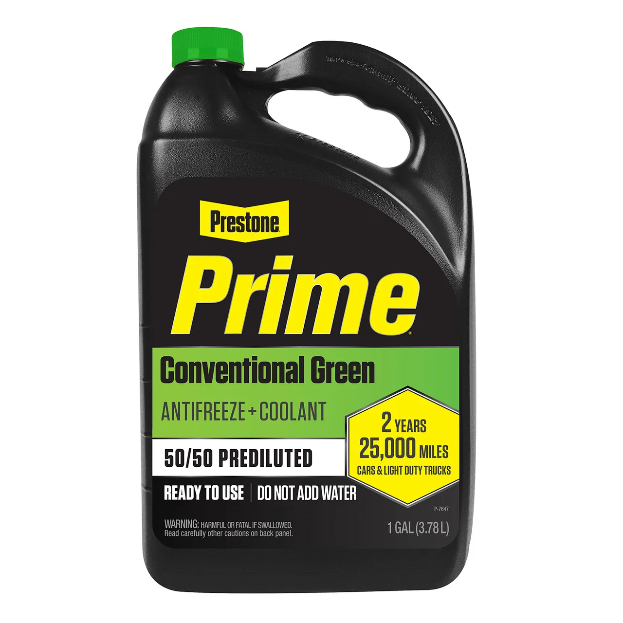 Prestone Prime Conventional Green Antifreeze Coolant 50/50 Prediluted