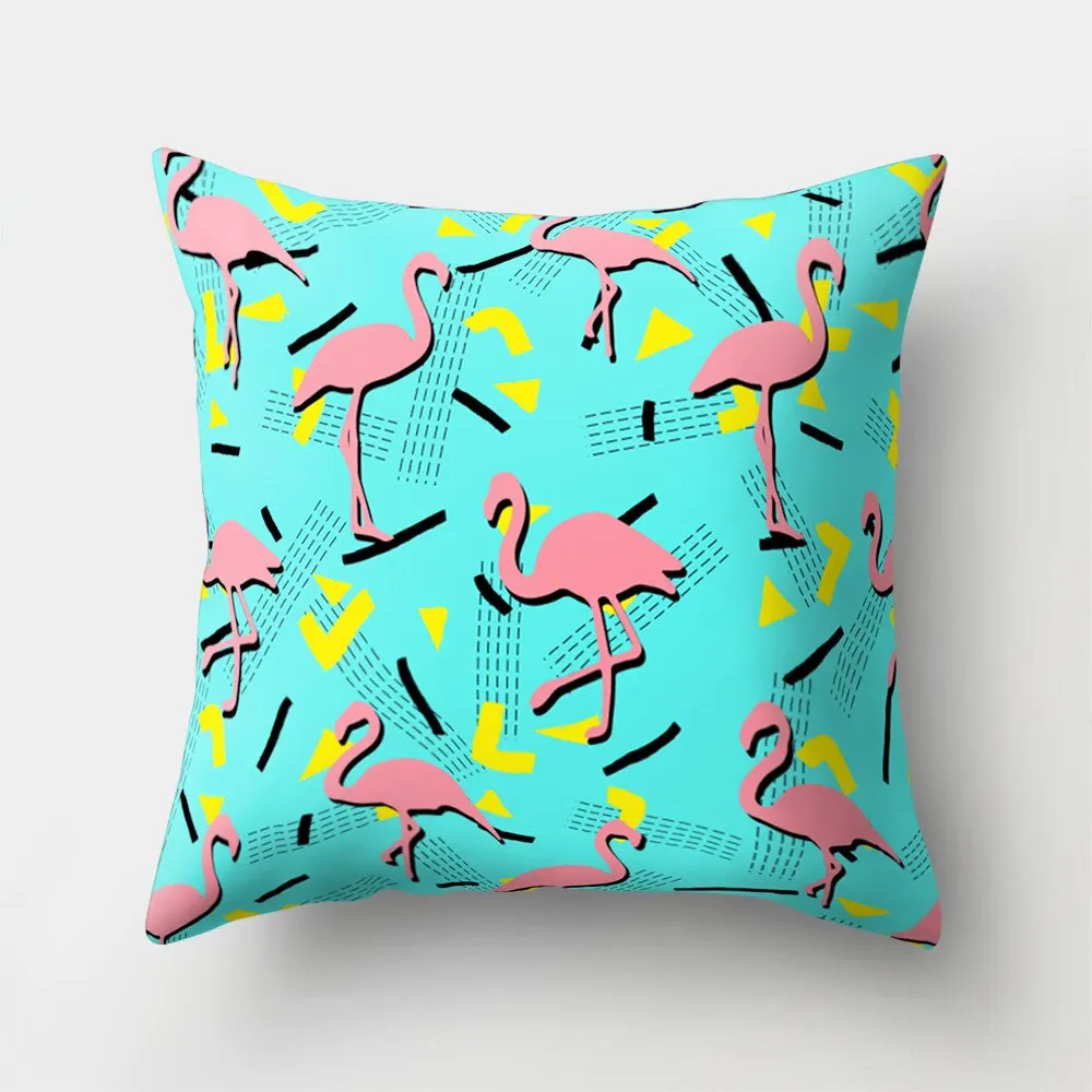 Pillow Cover Sports Car Cotton Needlepoint Throw Pillow Cover Full Color Printing In 100% Polyester Customised Pillow Cover