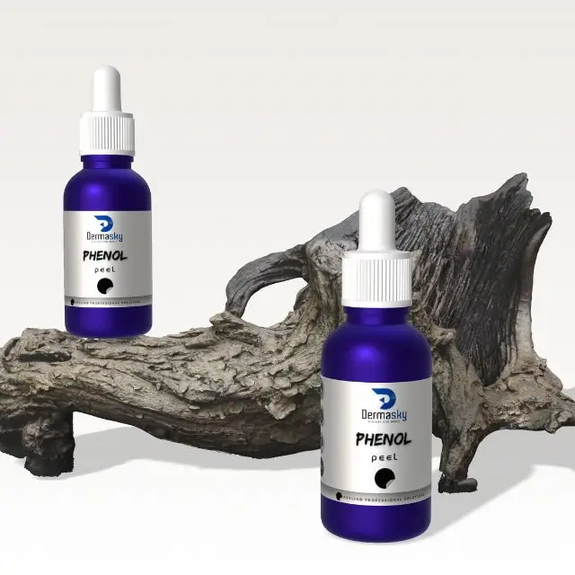 2024 Hot Selling Private Label Phenol Chemical Peel Anti Aging Hyperpigmentation Peeling Serum Brightens Lightens Skin