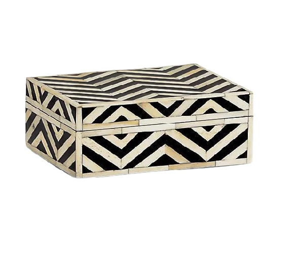 New Best Design Wood Resin Jewelry Box Gifted & Promotion Items / Home Decor /Storage Box by Quality Handicrafts