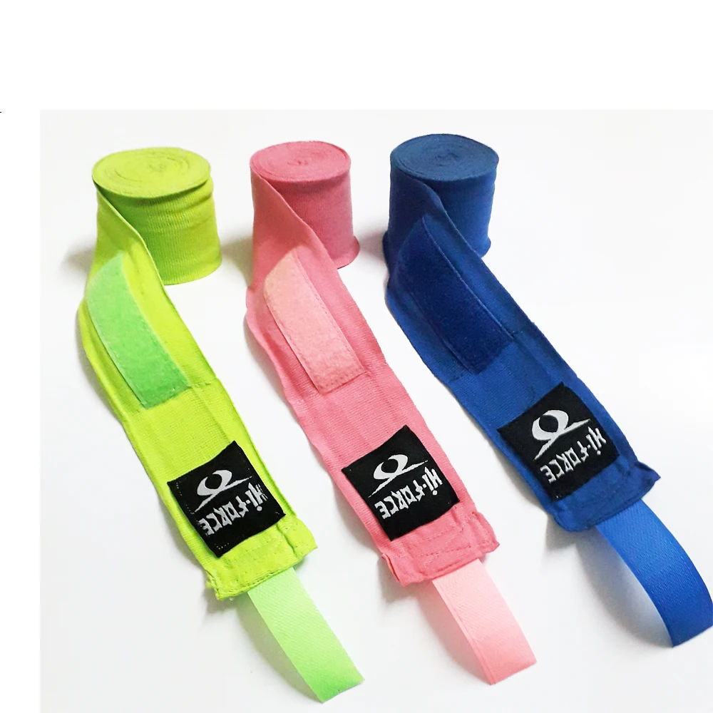 Custom Made Breathable Elastic Handwraps Boxing Bandages MMA Muay Thai Kickboxing