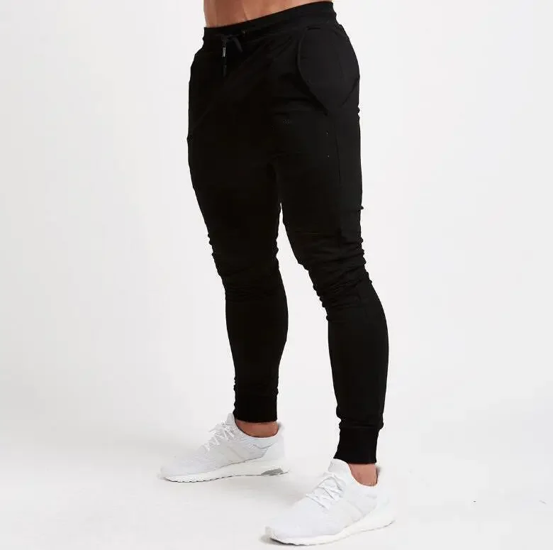Casual plus Size Jogger Workout Loose Running Pants 100% organic cotton sweat jogger pant for men