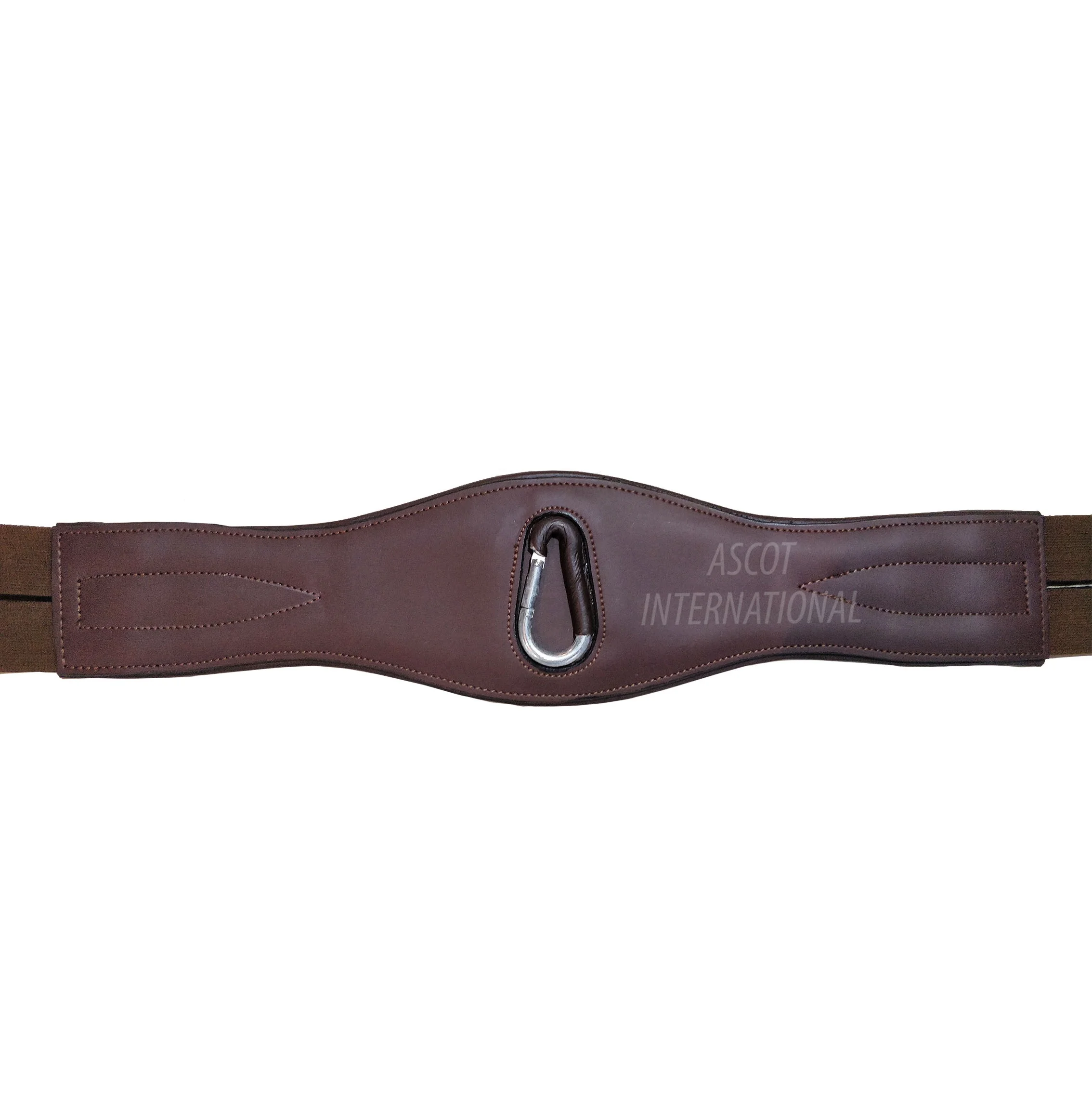 Wholesale Horse riding Belly Girth made of genuine leather with adjustable strap durable padded equestrian use