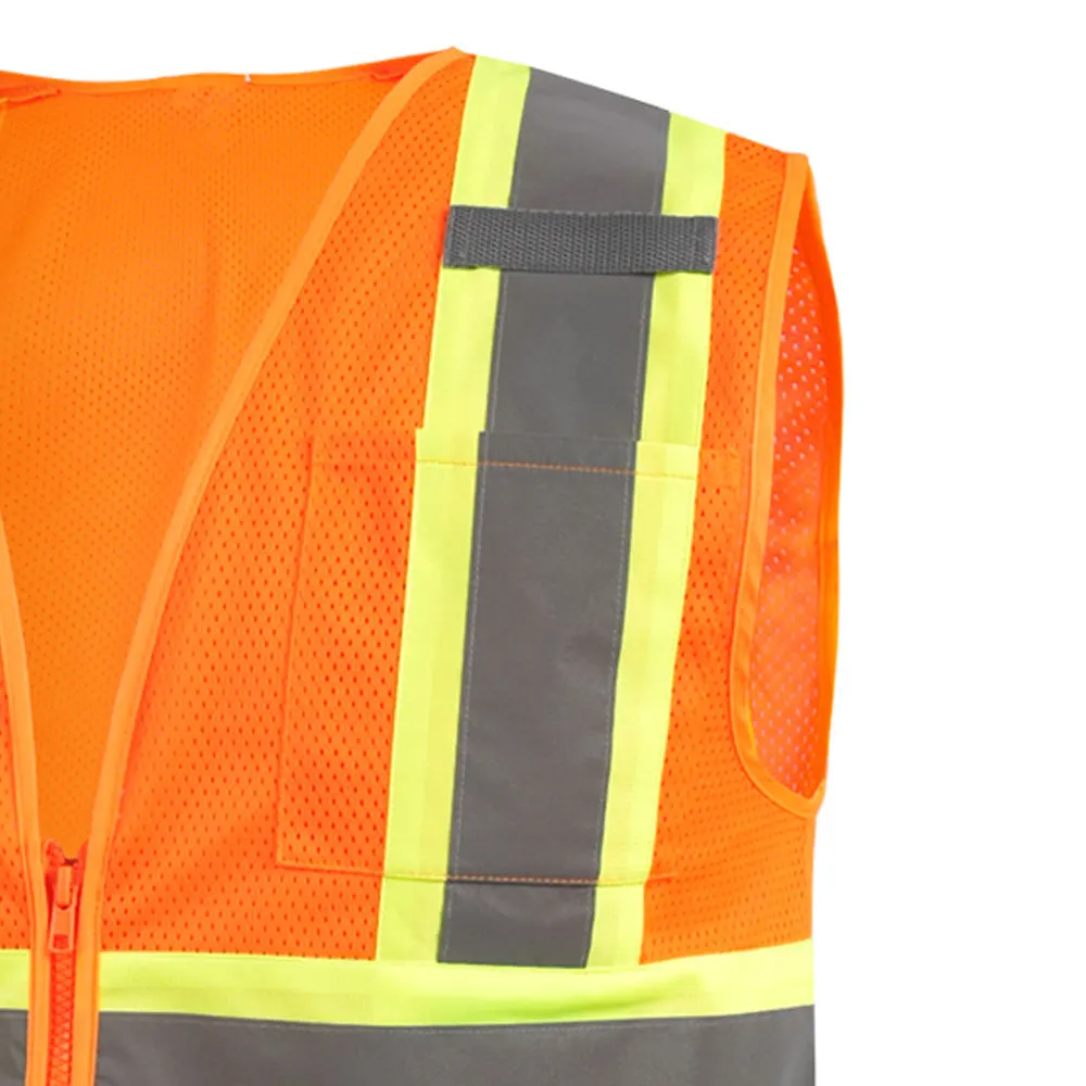 Wholesale Unisex High Visibility Safety Vests Customizable Logo Workwear with Mesh Feature New Design and Cheap Price