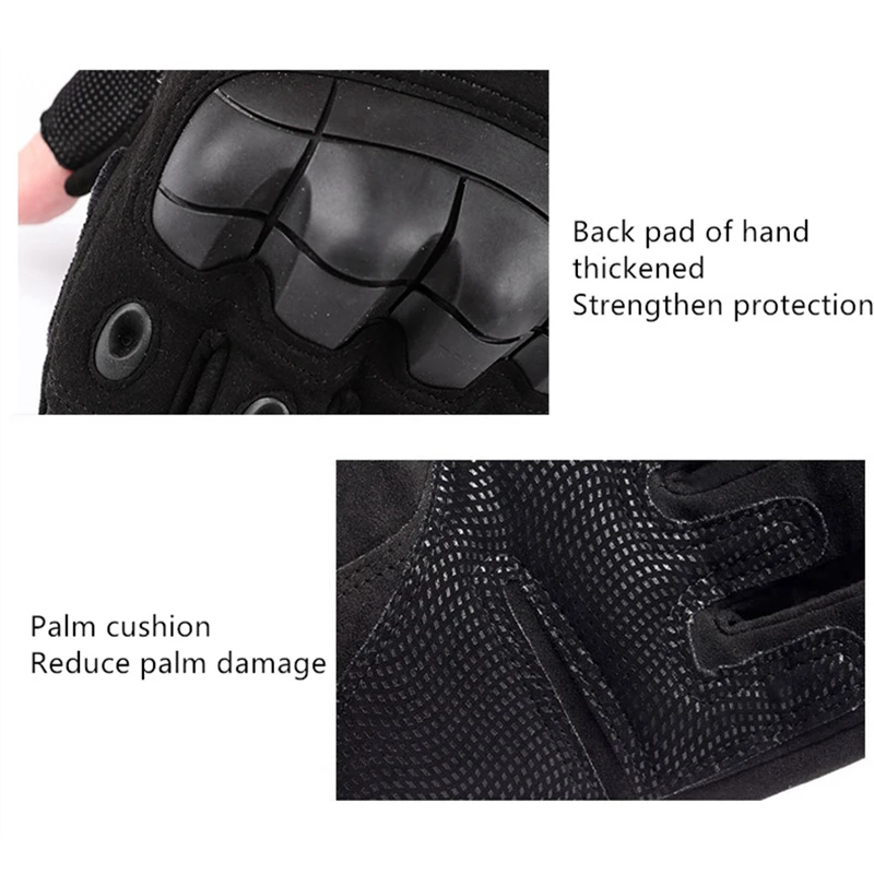 Tactical full finger gloves new 2023 men hand protection equipment