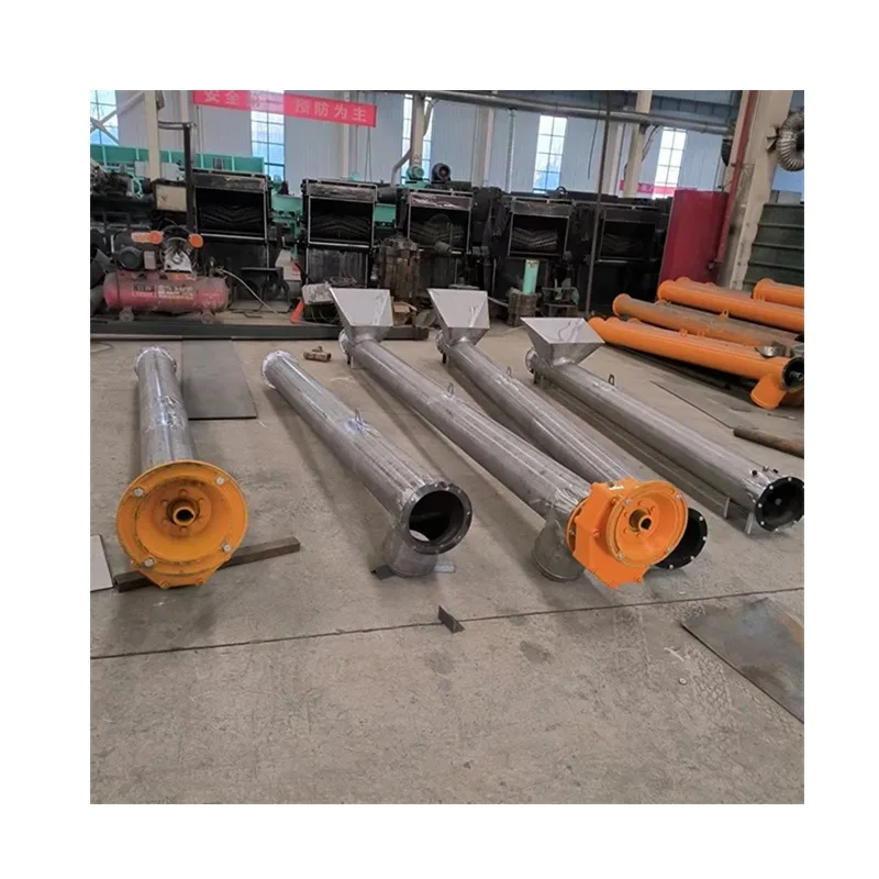 Древесная щепа шнековый конвейер спиральный гибкий винтовой