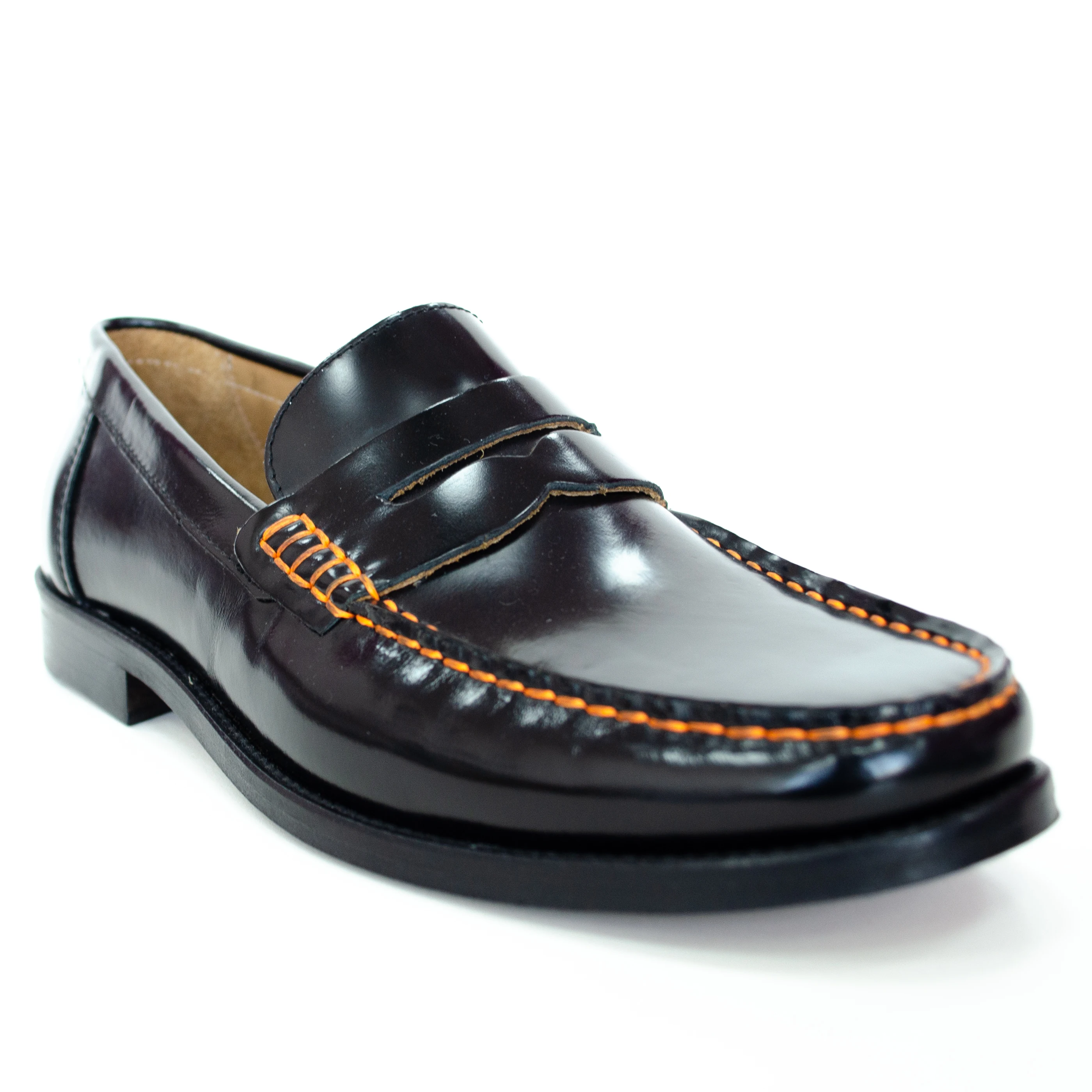 Dino Draghi loafer. Artisanal Dress Shoes. Handmade And Handcrafted In Italy. Italian design Italian made leather shoes.