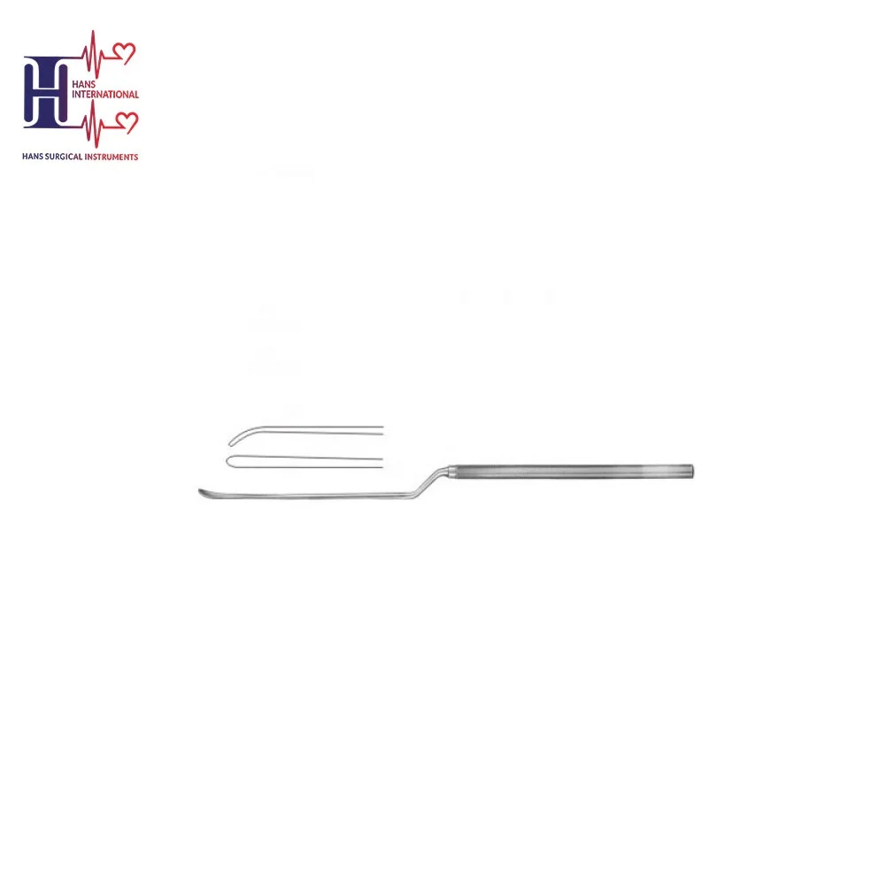 Caspar Ligature Adjuster Bayonet Shaped Micro Surgery Instruments