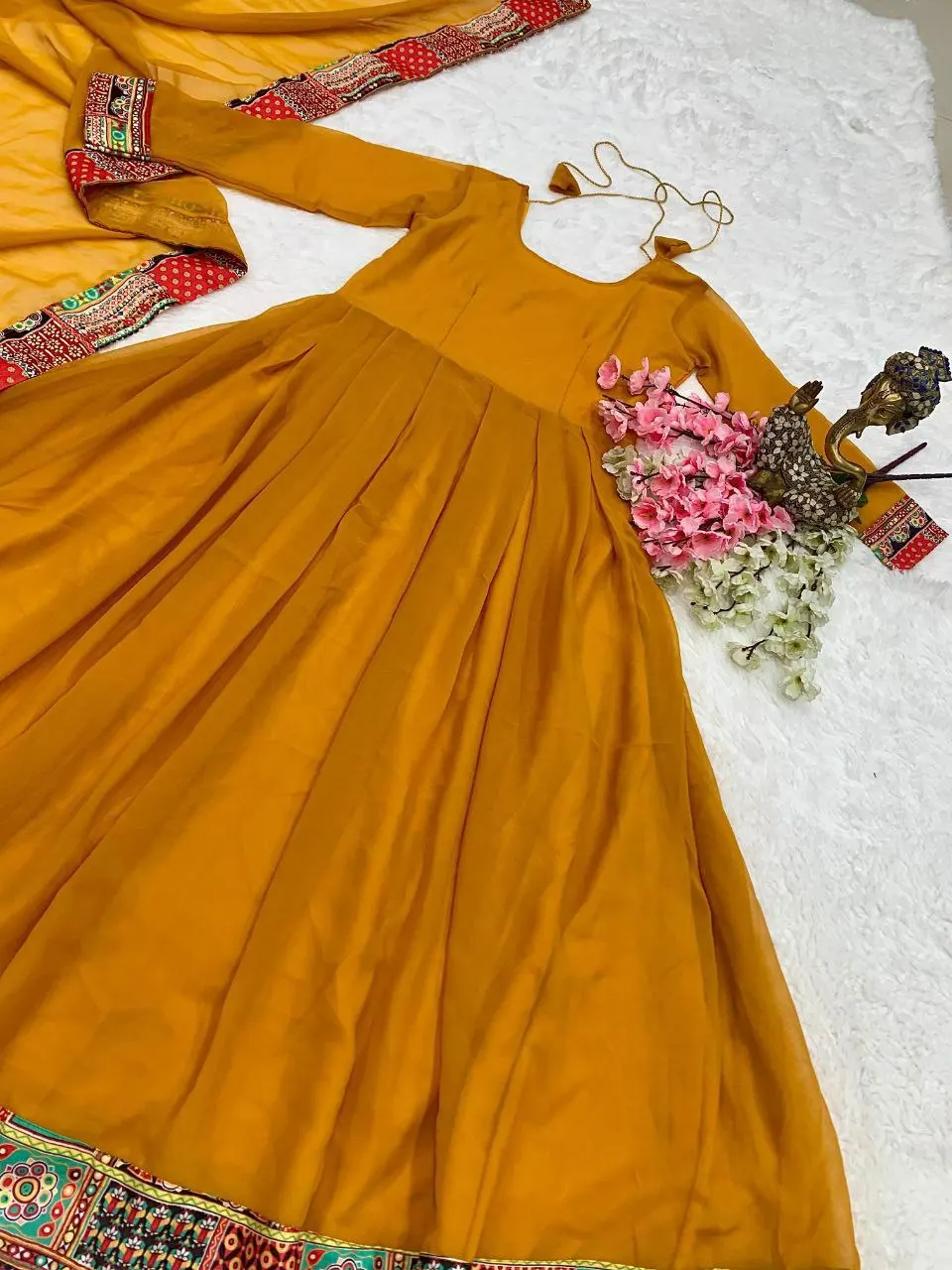 Indian Pakistani Lawn Linen Cotton Georgette Gown for Girls Spring Summer Special Design Wedding Pakistani Suits for Party
