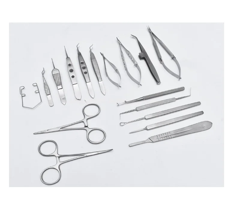 Best Quality Ophthalmic Cataract Surgery Kit/Set Micro Surgery Cataract Set