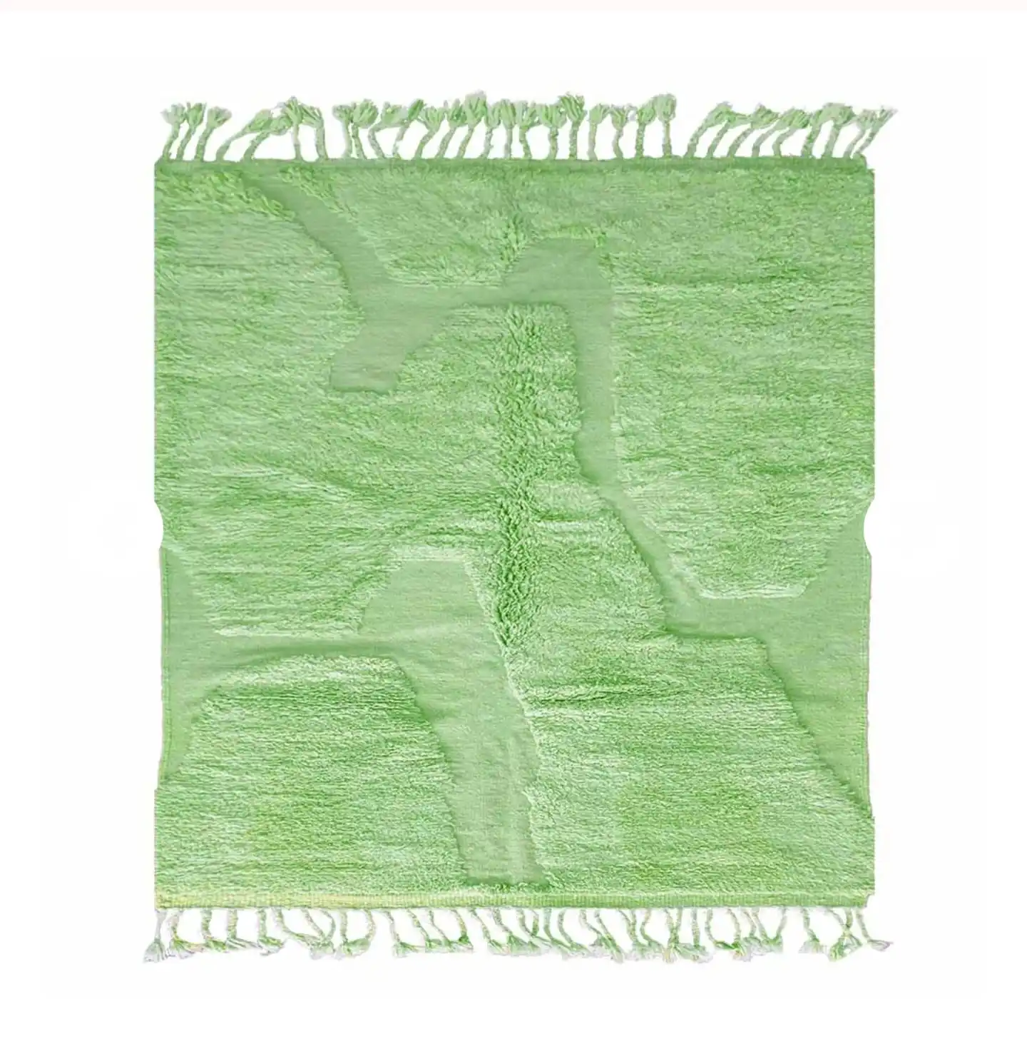 100% Wool Handmade Authentic Moroccan Beni Ourain Rug Carpet , Azilal Rug, Tapis carpet and rug