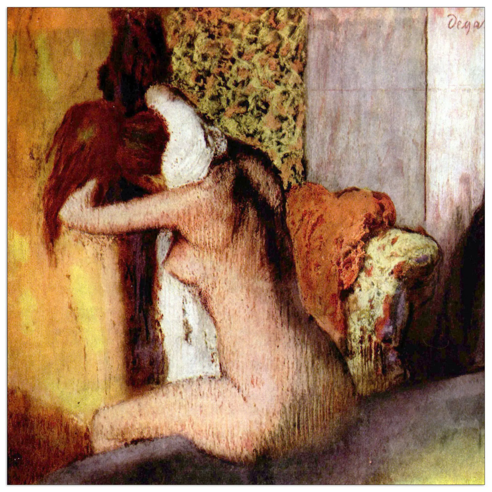 Museum Degas Edgar decorative panel, ready to hang.