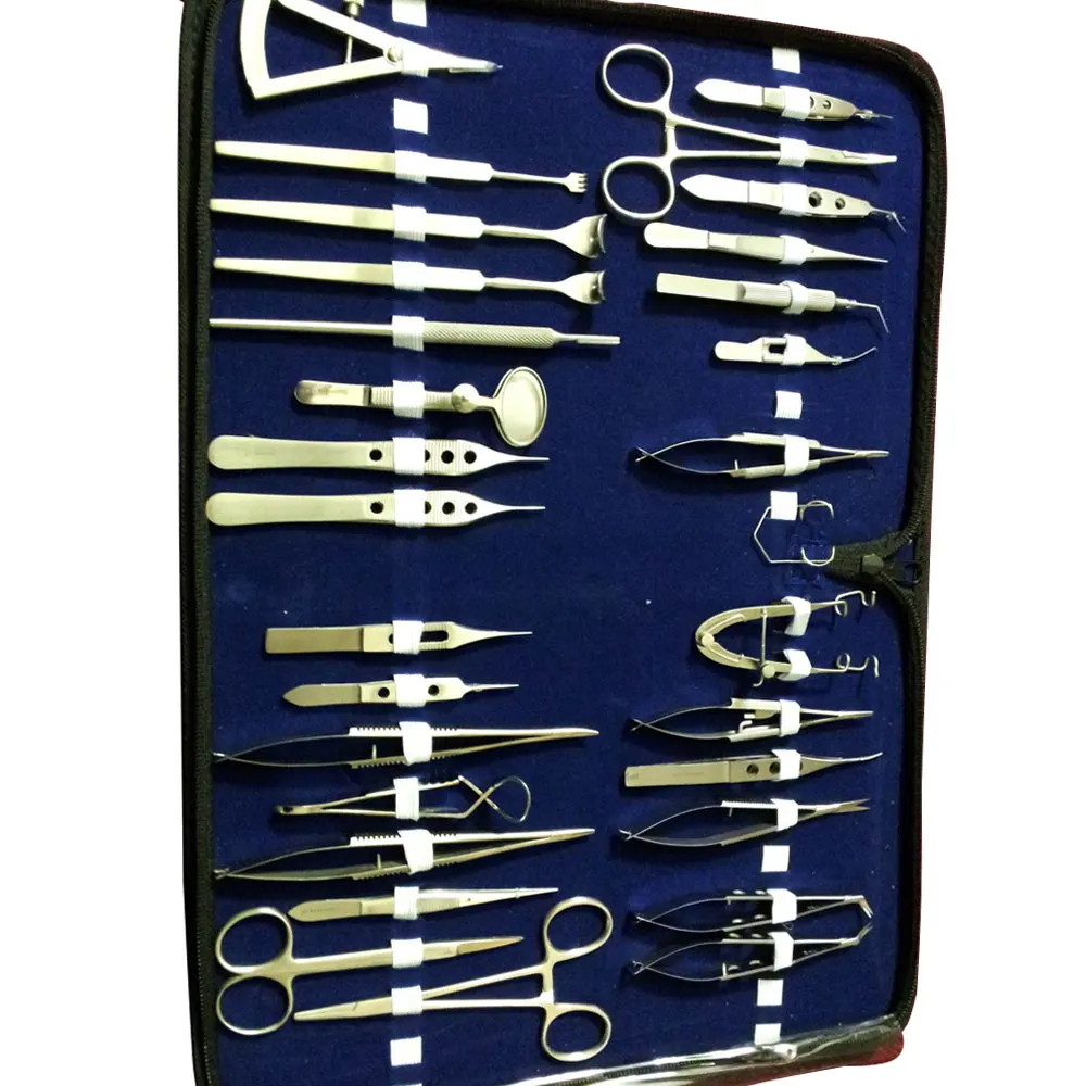 Eye Micro Surgery Surgical Ophthalmic Instruments Set | Ophthalmology Forceps | Eye Surgery Instrument Sets kit