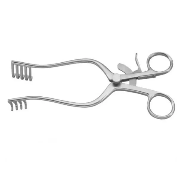 SPZA Anderson-Adson самовоспорный Ретрактор 4x4 тупые зубцы из нержавеющей стали 20 см-8 дюймов