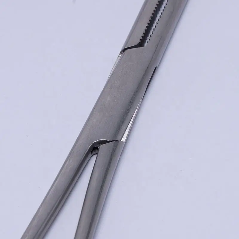Wholesale Stainless Steel Fishing Tools Forceps 7' Fishing Forceps Hemostat for Removing Hook from Fish Straight & Curved