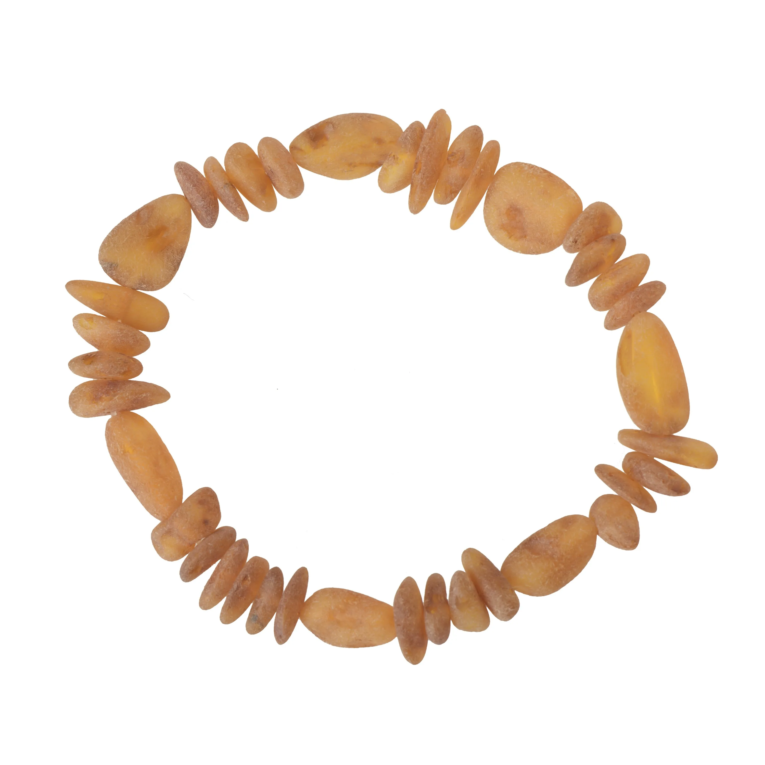 Cognac Olive & Baroque Raw Baltic Amber Beads Bracelet for Adult , Adult Amber Bead Bracelets , Various Sizes Baltic Amber