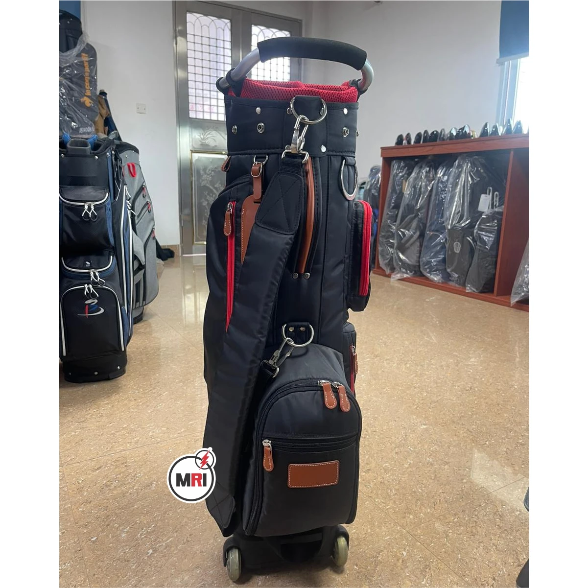 Waterproof Golf Cart Bag for Rainy Days on The Golf Course Light Weight 14 Way Full Length Divider Plus External Putter Tube