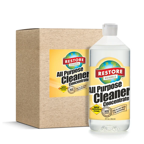 Top Quality, Renewable All Purpose Concentrate Cleaner for all Hard Surfaces (32 fl. oz. / 6 pack)