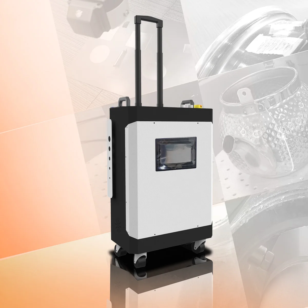 100watt 200watt 300watt Pulse Laser Cleaner Laser Rust Removal Cleaning Machine