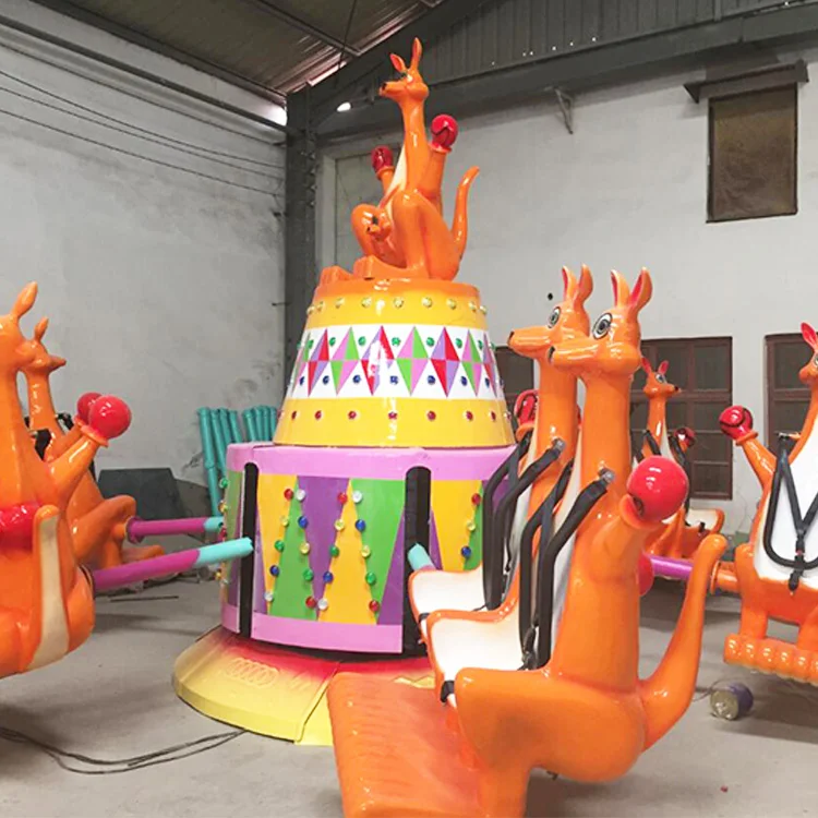 Outdoor and indoor Amusement Park Rides Self-control airplane kangaroo jump rides For Sale