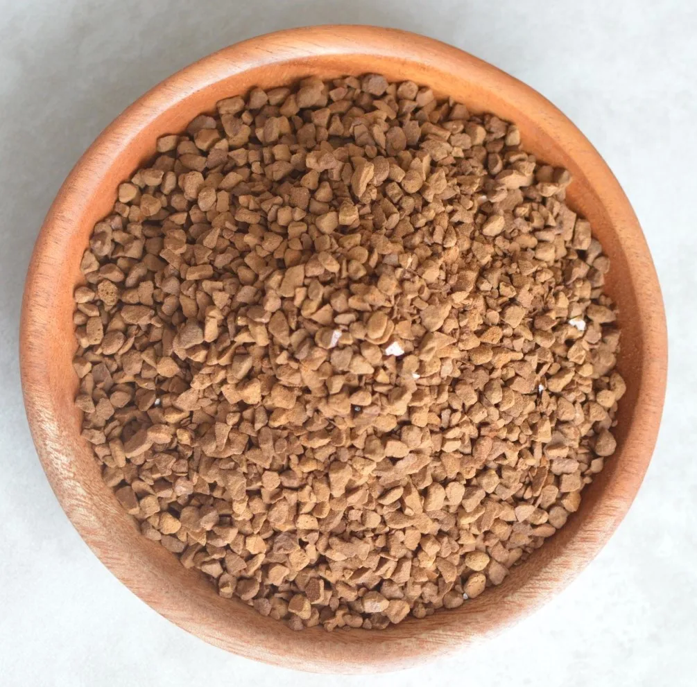 Premium Freeze-Dried Instant Coffee Moderate Biterness and Light Body 25kg Carton Bulk Ground Coffee FD Process Wholesale