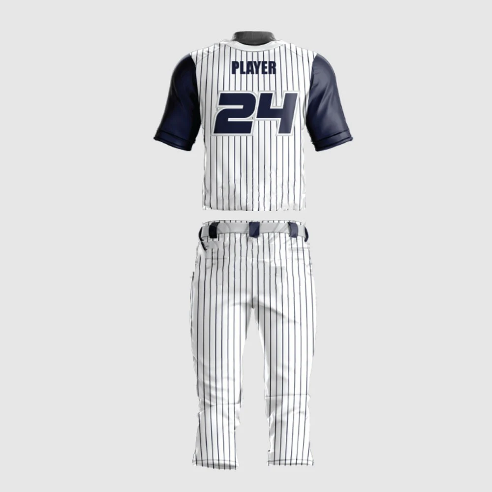 Custom made you own design sublimation digital print stitched baseball uniform team jersey