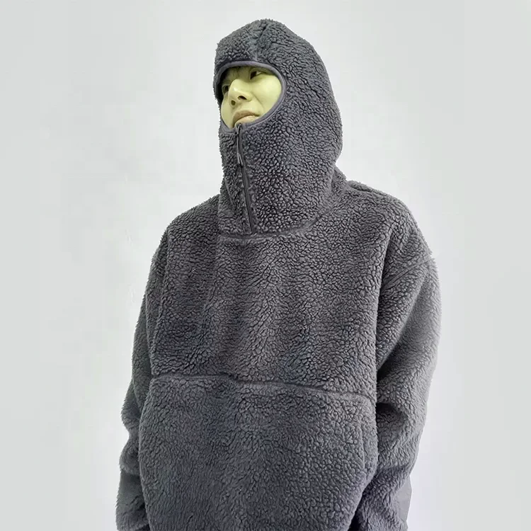 Designer New Fashion Style Custom Ninja Hoodie Ultra Soft Warm Winter Sherpa Hoodie Men Cotton Fleece Hoodie