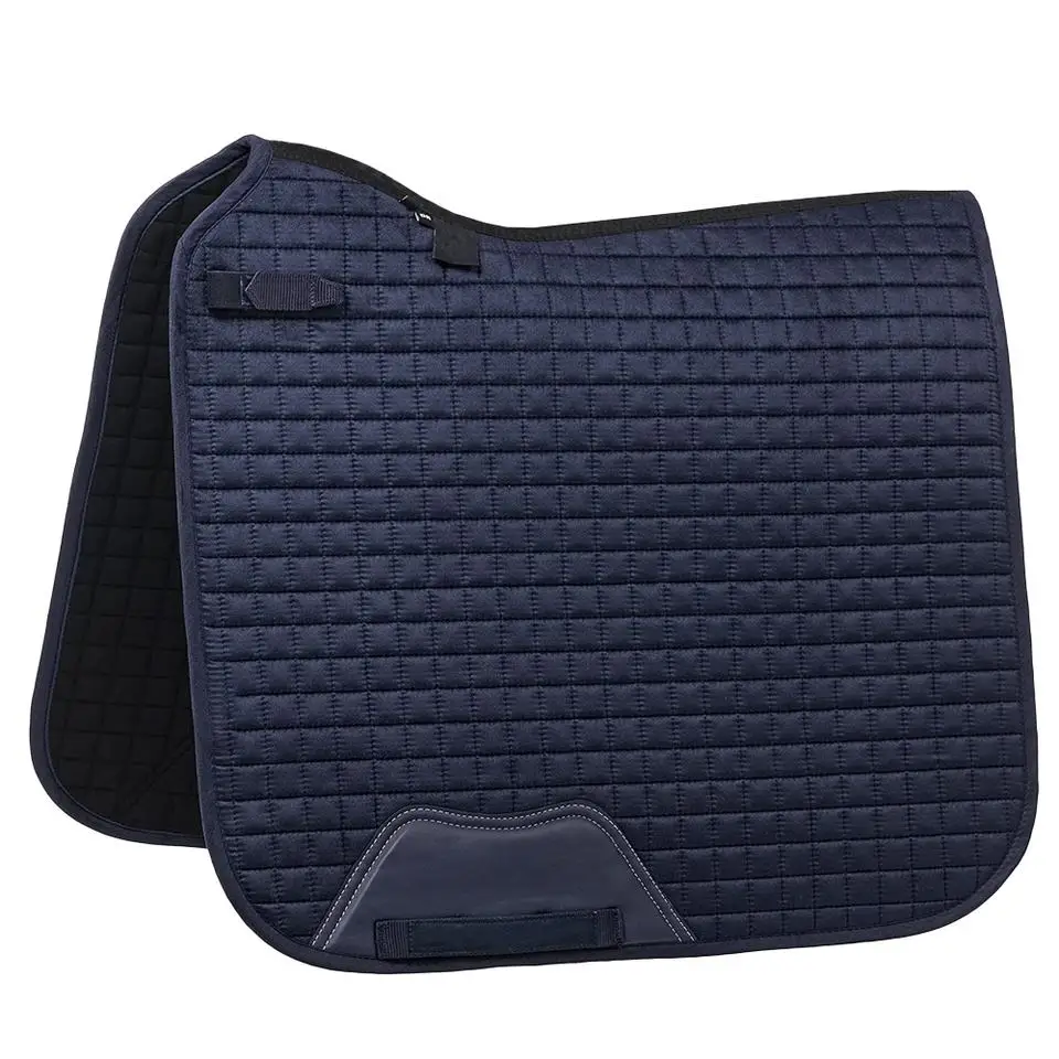 2023 Dressage and Jumping Style Horse Saddle Pad Cotton Filled with Polycotton Lining for Horse Riding