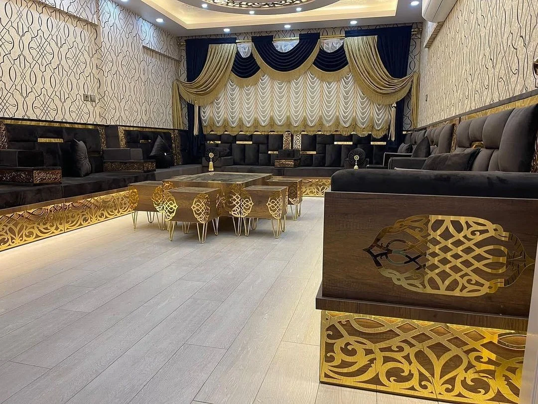 Марокканский диван Sedari Марокканская джалса роскошный комплект U-диванов для марокканского салона деревянный диванов деревянные наборы мебели гостиной