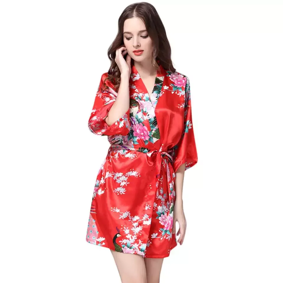 Sleepwear Dobby Good Woven Casual Wholesale Knee Length Reliable Quality Summer Women Sleeping Pyjamas Skirt from Vietnam