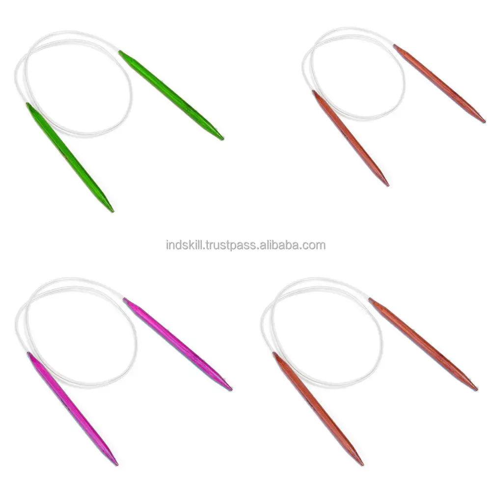 1 dollar hand knitting needle 6.5 mm custom brand Fixed circulars