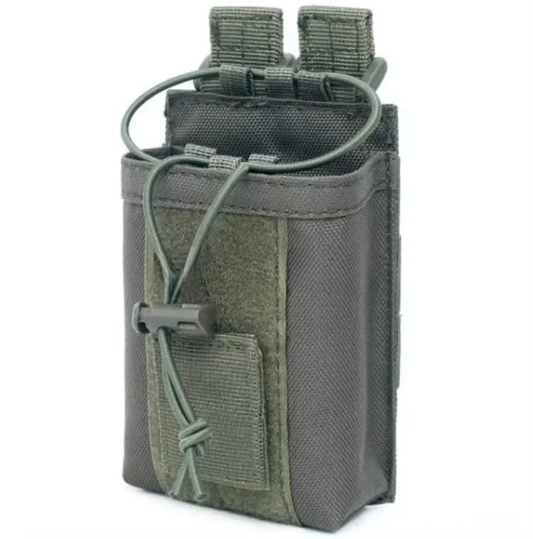 Molle Tactical Radio Pouch from Vietnam Supplier Walkie Talkie Holster Holder Bag Personal Defense Equipment for Hunting