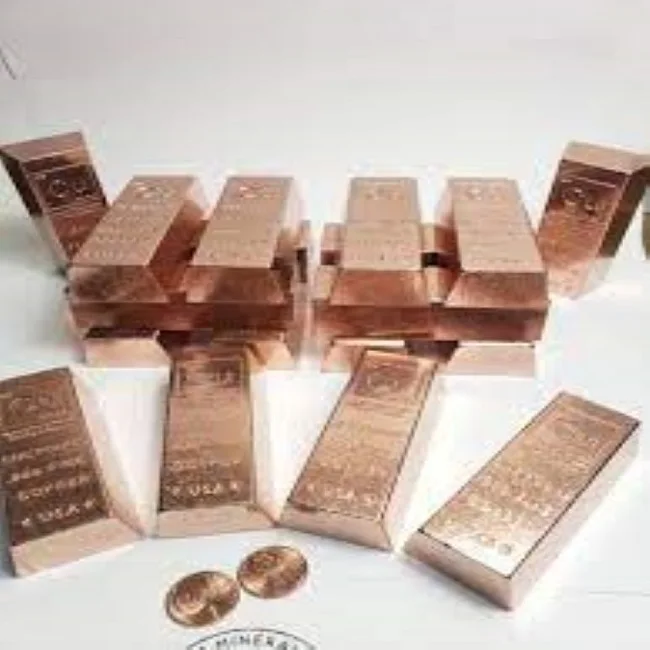 Hot selling pure Copper Ignots 99.99 copper ingots