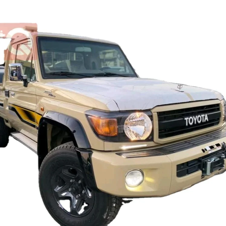 USED CAR Toyoter Land Cruiser Double Cab VDJ79 Pickup Diesel 4.5L, 100% Perfectly Working, Accident-Free, 1 Year Warranty.