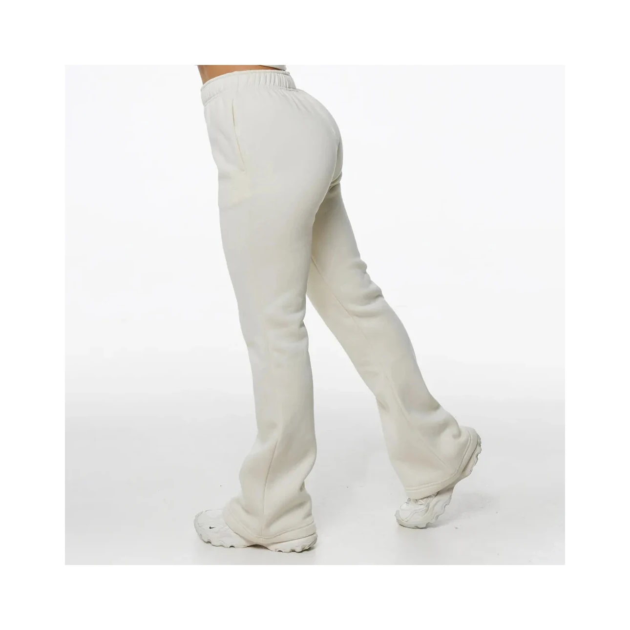 High Waist Bell Bottom Women Flare Pants Women Wide Legs Pant Ladies Vintage Print Flared Trouser