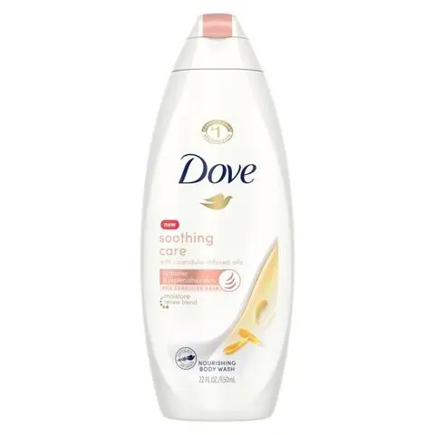 Dove Body Wash Variety - Shea Butter, Deep Moisture, Pistachio Cream, Coconut Milk, Gentle Exfoliating and Silk Glow, 16.9oz Eac