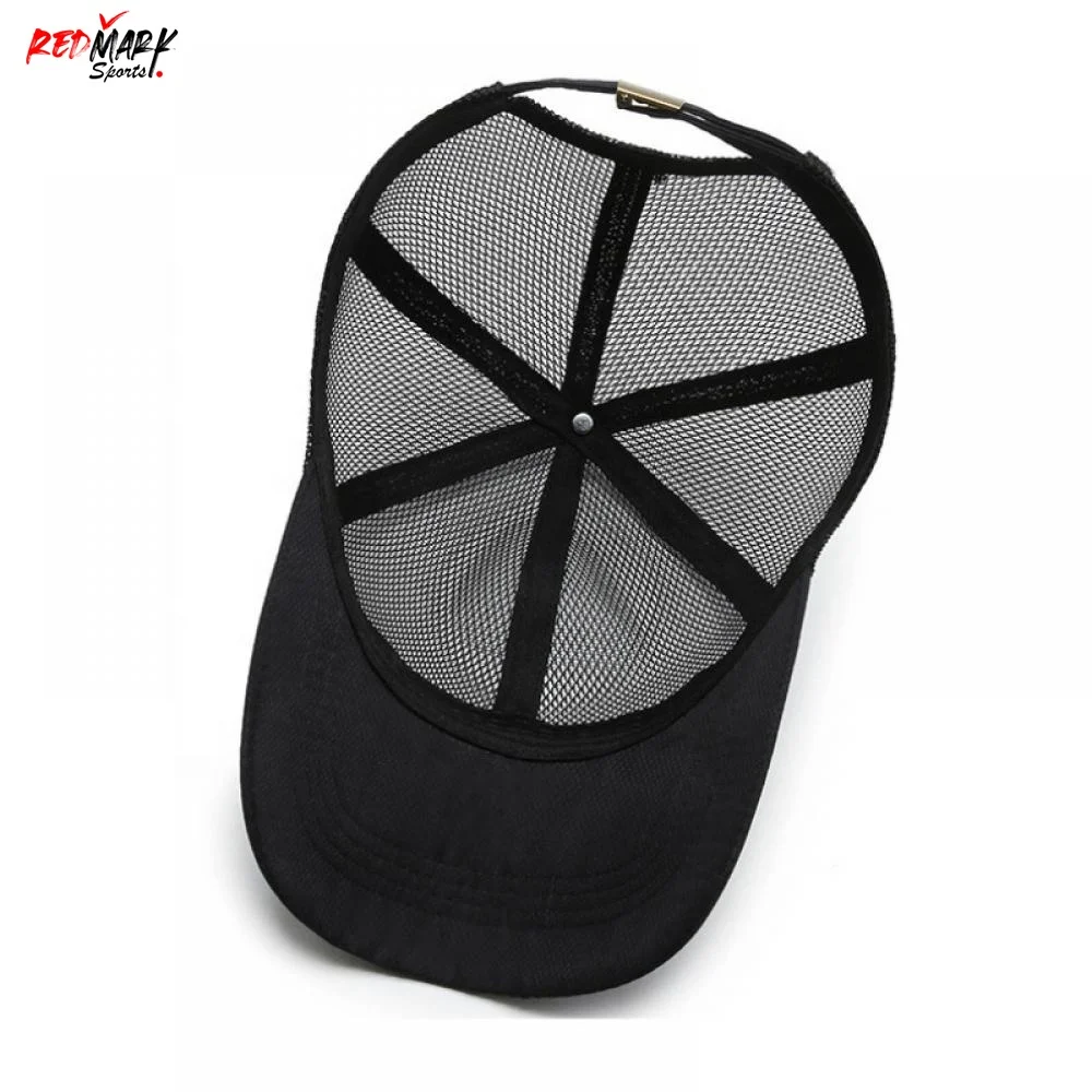 Top Design High Quality Cotton Adjustable Unstructured Men Summer Breathable Sport Baseball Cap With Mesh