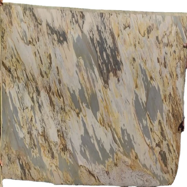 Indian Autumn Slate Stone Veneer Cheap Natural 2mm Thickness 4X2 & 4X8 Feet Block for Interior & Exterior Wall Panel Decoration