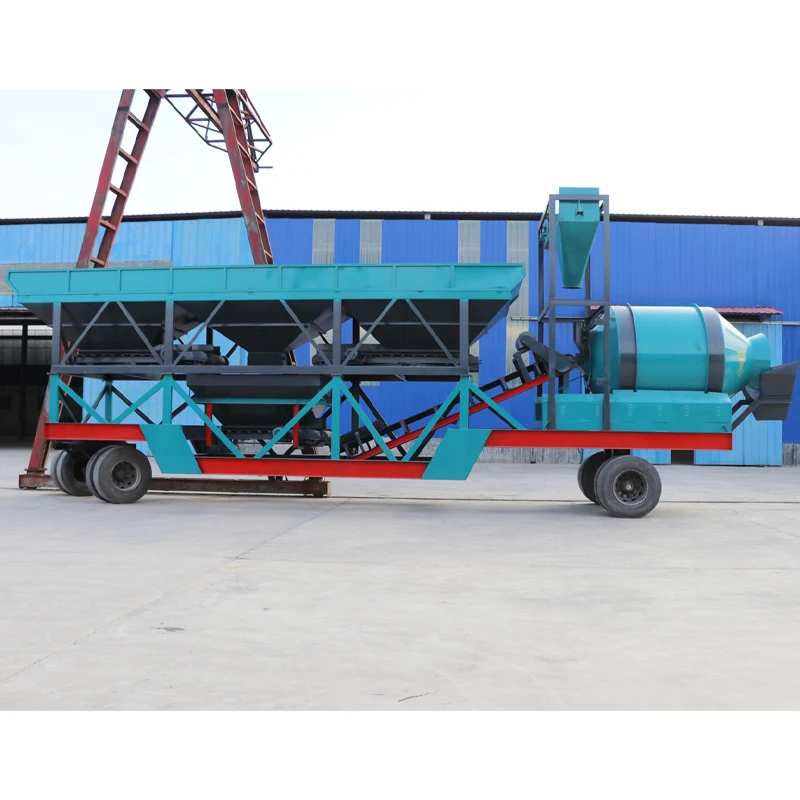 Mobile Continuous Asphalt Mixing Plant Good Quality 120m3/h Concrete Batch Mixer High Efficiency Bitumen Batching Plant