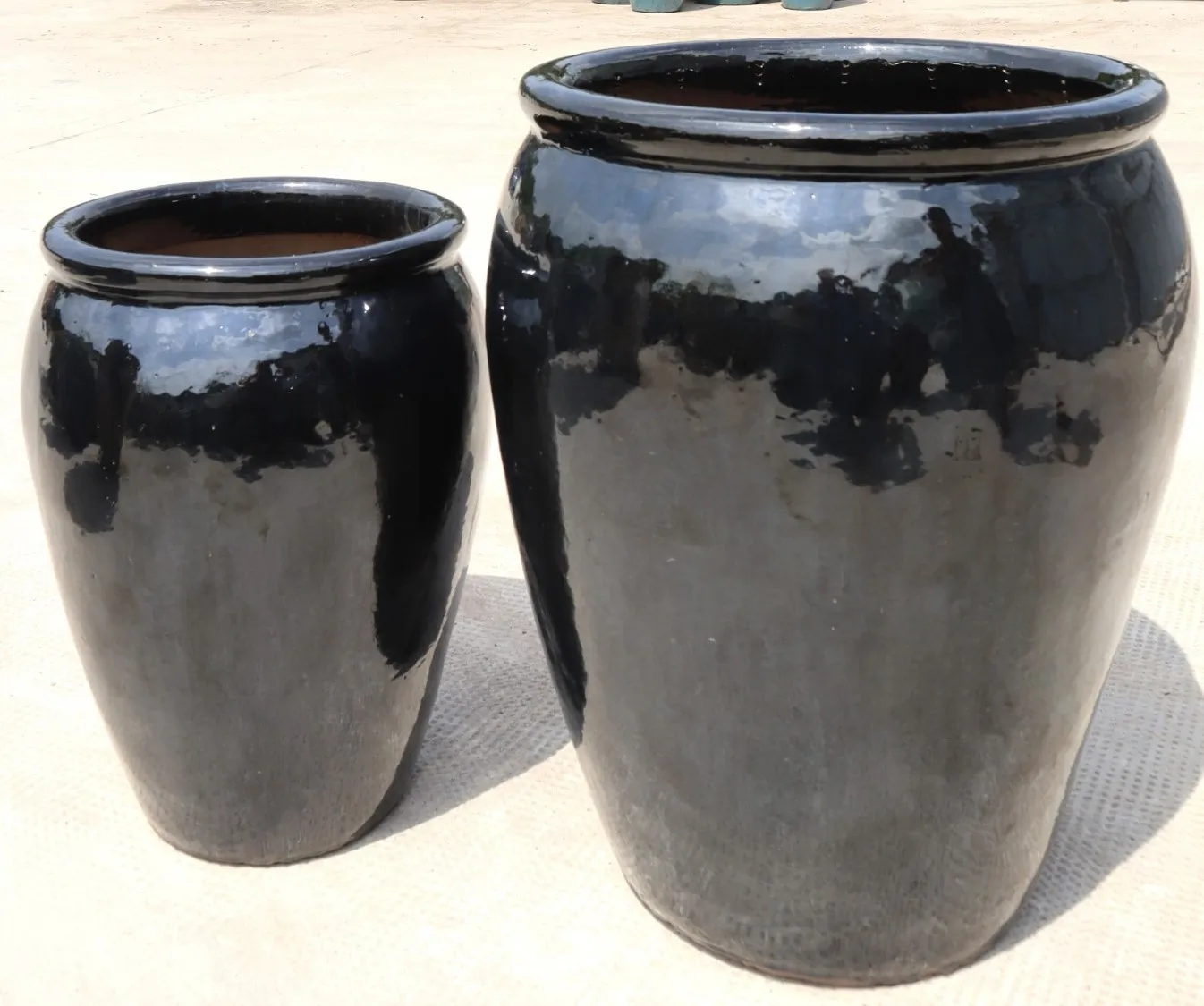 Sapphire Vietnamese Pottery Pots & Planters Transform Your Garden into a Serene Oasis with our Stylish and garden supplies