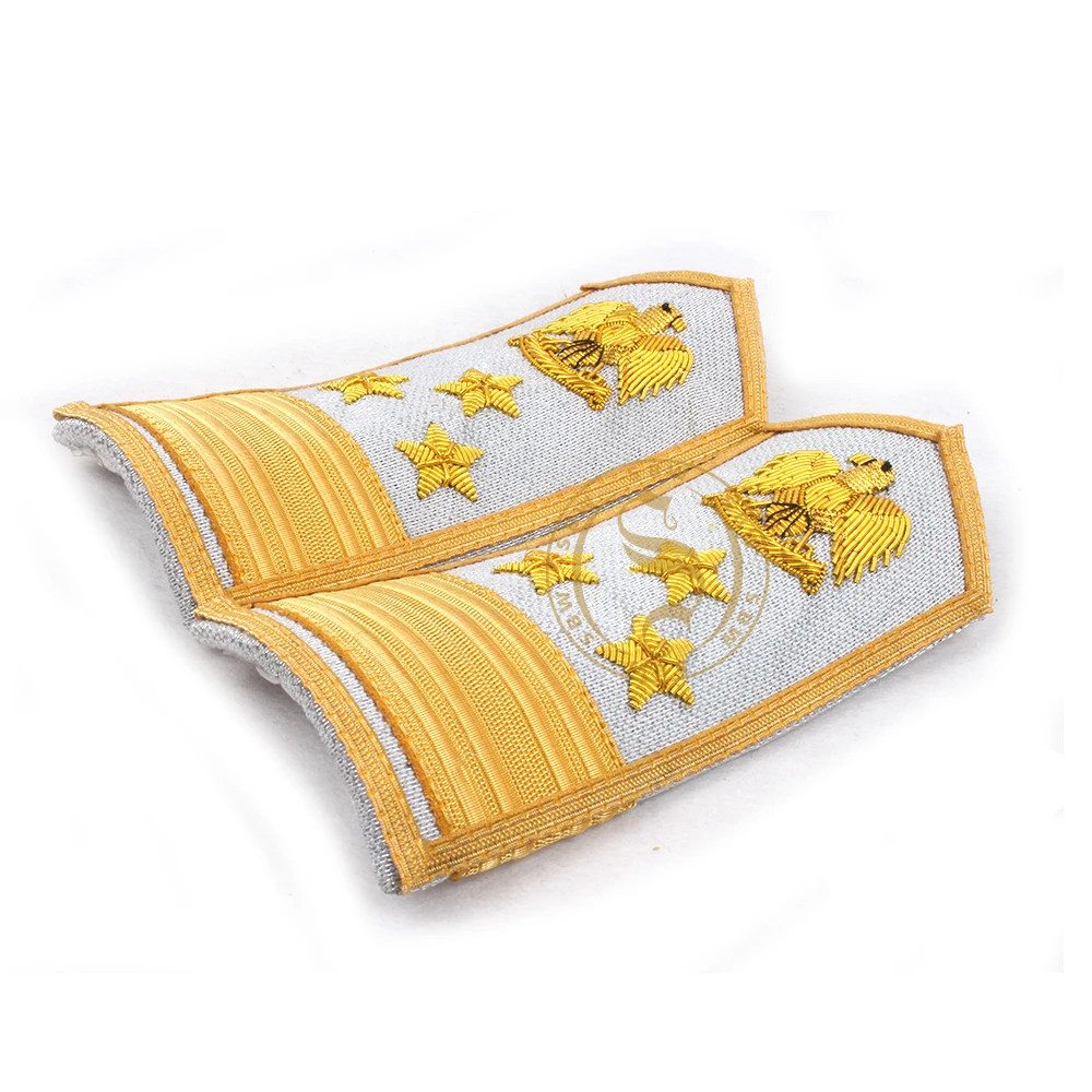 Wholesale Durable Colorful Custom Size Waterproof High Quality Chief Engineer Shoulder Board Pads