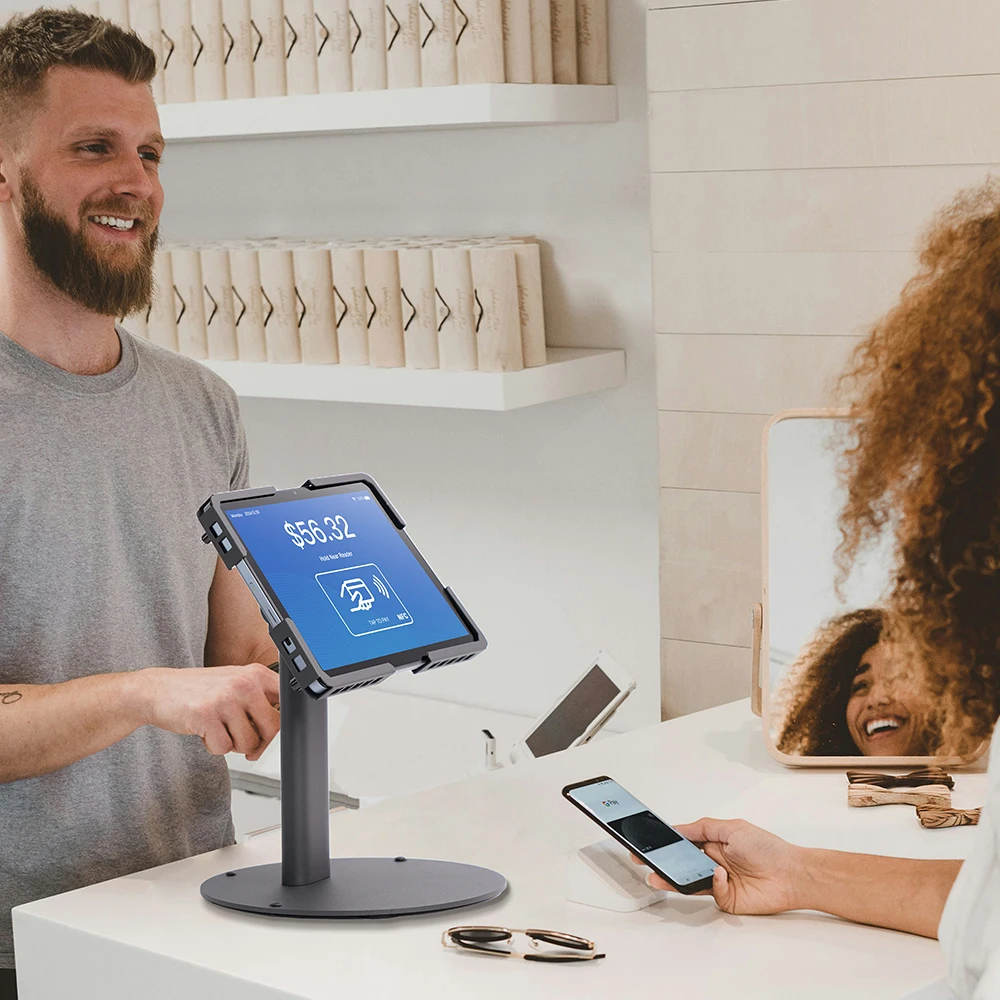 Countertop customer facing display customized tablet 10 inch 1920x1200 IPS 4GB 64GB 4g wifi touch screen android nfc tablet pc