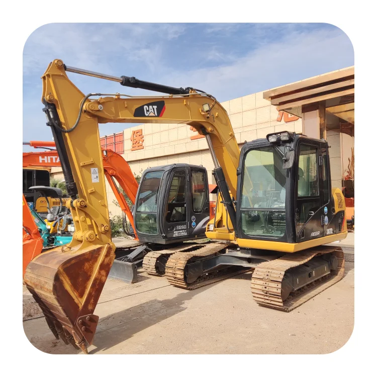 Оригинальный японский б/у гусеничный экскаватор 307D 7 тонн, Гидравлический Гусеничный мини-экскаватор на продажу