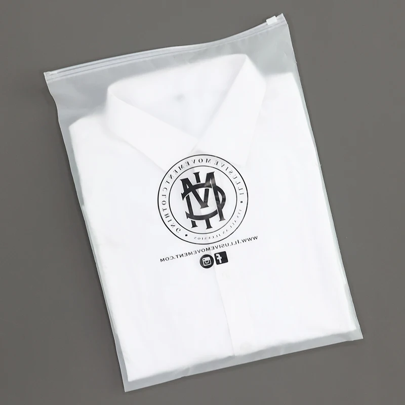 Биоразлагаемые матовые яркие цвета ziplock OEM водонепроницаемый мешок застежки-молнии пластичный застежкой-молнией упаковочный пакет для