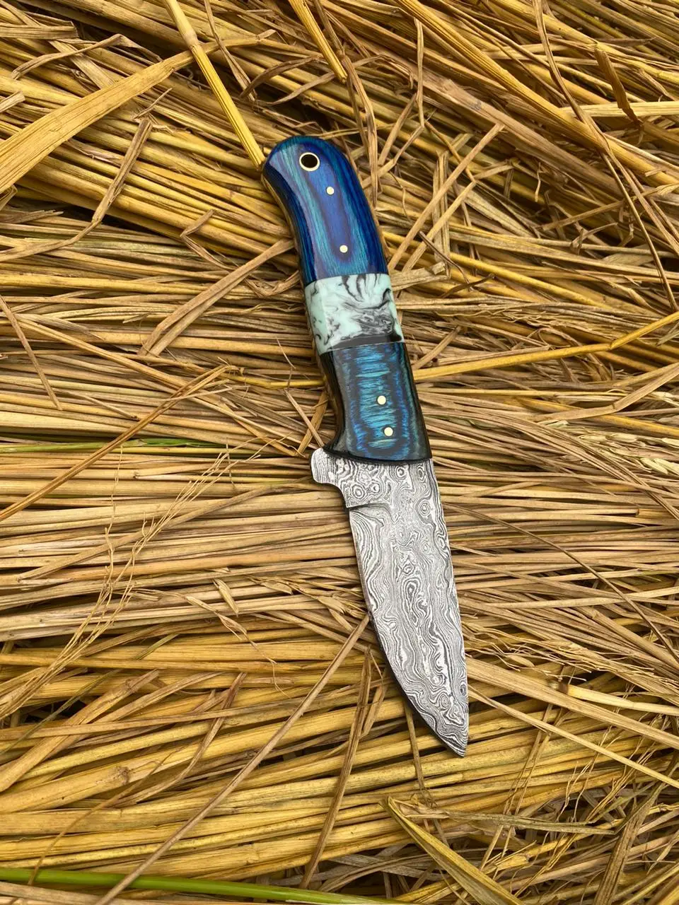 Высококачественные охотничьи ножи из углеродистой дамасской стали с фиксированным лезвием ручной работы охотничий нож для выживания на открытом воздухе деревянной ручкой