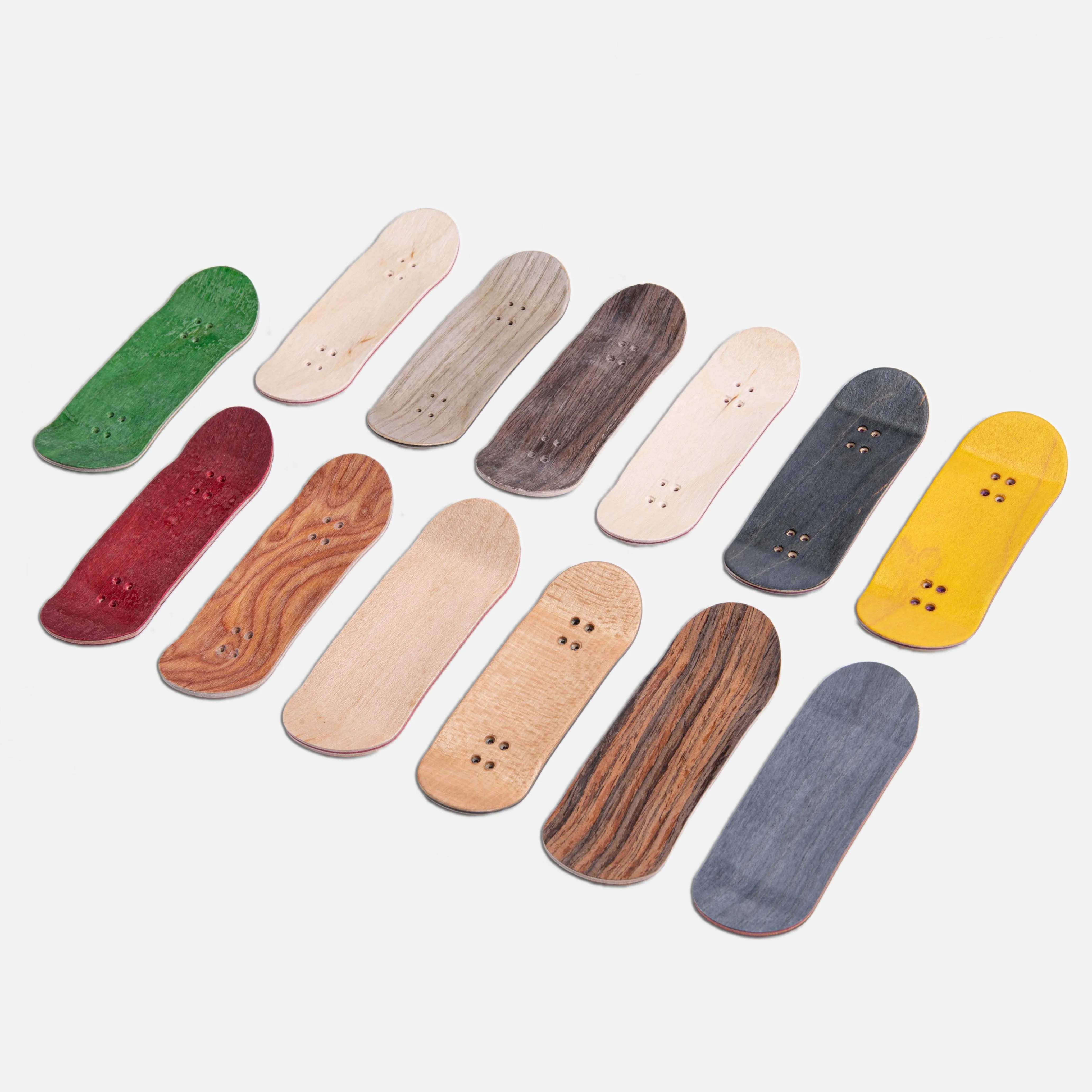 Wholesale 30mm 32mm 34mm Mini 7 Layers 5 Layers Maple Wooden Fingerboard Skateboard Skate Board Deck