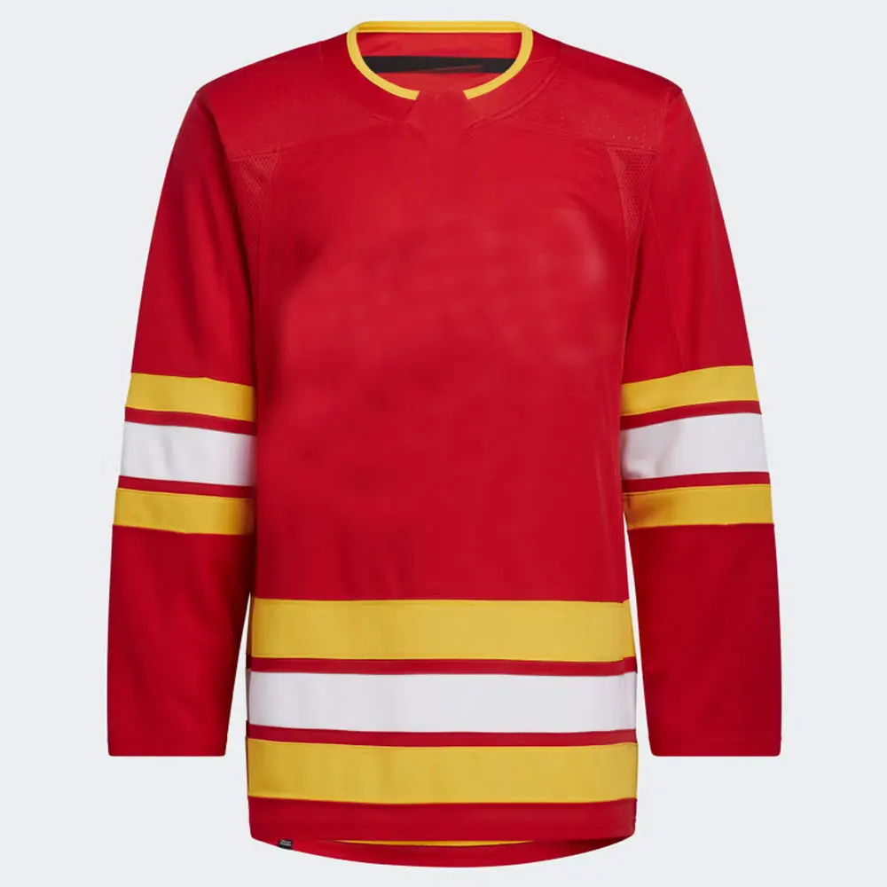 OEM Sublimated Hockey Jerseys Custom Logo Ice Hockey wholesale custom Embroidery Polyester Free Design Ice hockey jersey