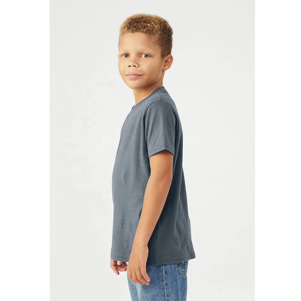 Bella Canvas - Youth Triblend soft  Tee  3413Y  Retail fit Unisex sizing kids t shirt breathable Children tees