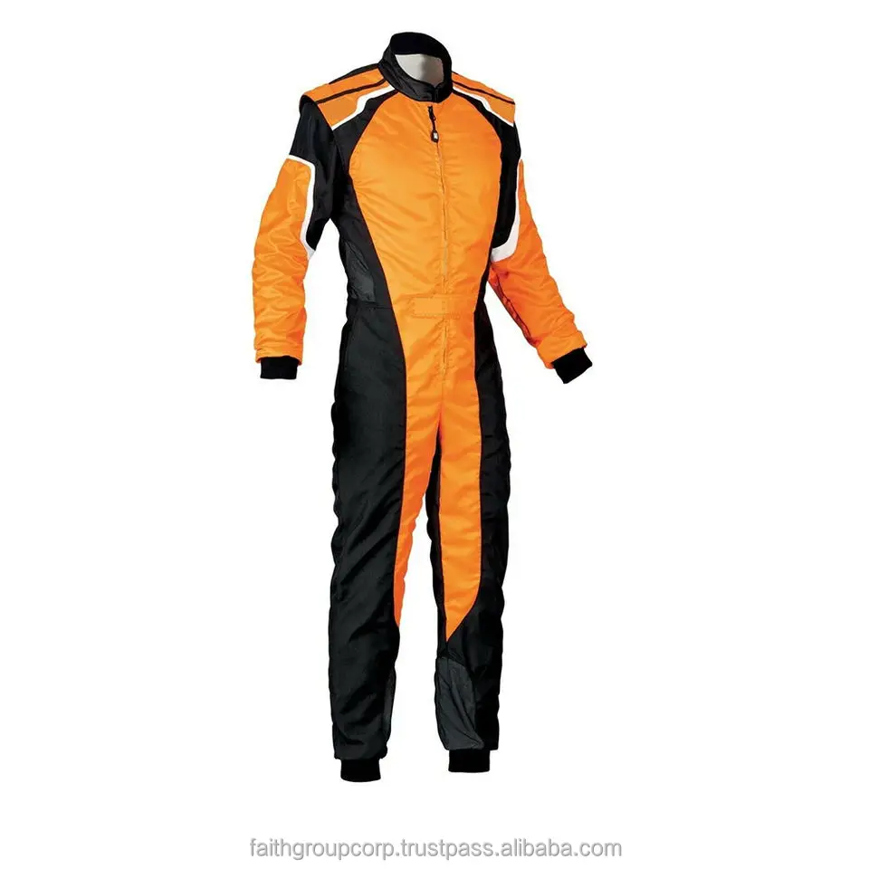 Automobile Protection Body Suits With Team Name & Number Car Racing Overalls ATV Motorcycle Kart Racing Track Suit